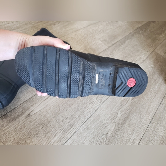 Hunter tall black boots - Picture 4 of 9